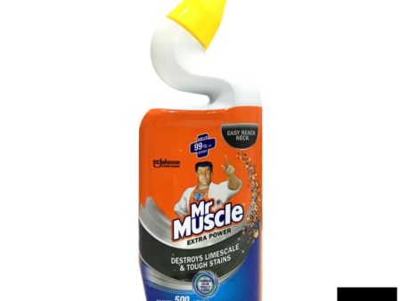 Mr Muscle Toilet Bowl Cleaner - Extra Power 500ml Supply