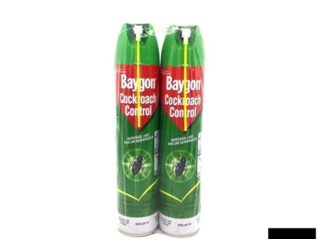 Baygon Cockroach Control (Twin Pack) 570ml X 2 on Sale