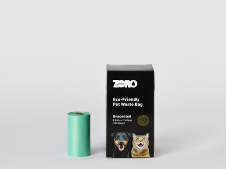 Zoro Eco Pet Waste Bags 8 Rolls x 15 bags Supply