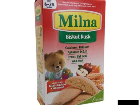 Milna Baby Rusk Mix Fruit 260g Sale