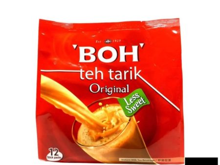 Boh Tea Teh Tarik Kurang Manis Original New Stick Pack 12s on Sale