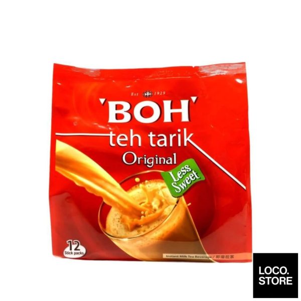 Boh Tea Teh Tarik Kurang Manis Original New Stick Pack 12s on Sale