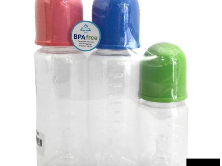 Joybaby Feeding Bottle Value Pack Round 240mlx2 + 120ml Cheap