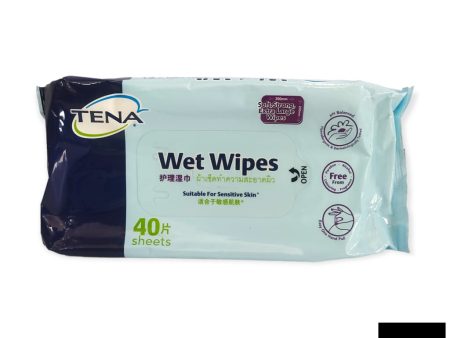 TENA Adult Wet Wipes 40s For Discount