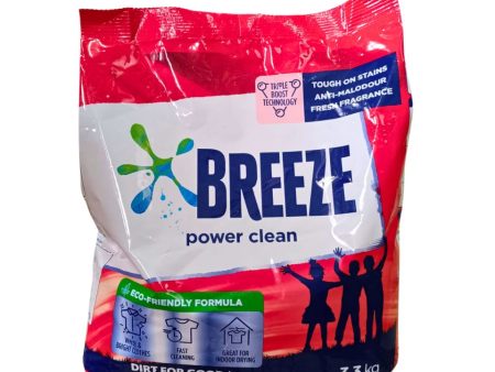 Breeze Powder Power Clean 3.3KG For Discount