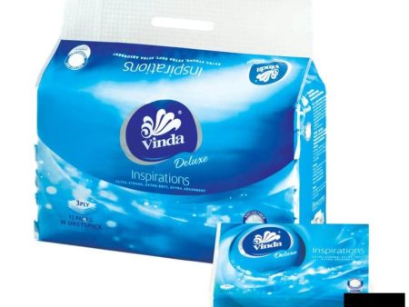 VINDA Deluxe Tissue 3 ply (S) 50s x 12 Fashion