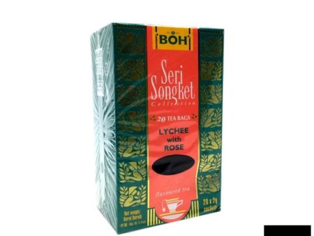 Boh Tea Seri Songket Lychee With Rose 20S Discount