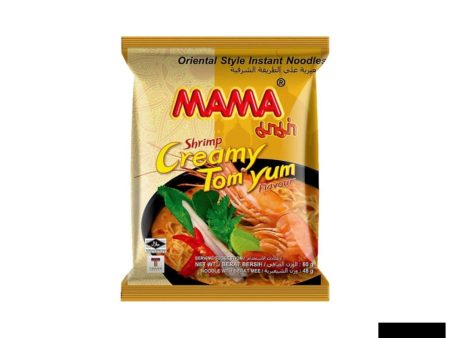 Mama Instant Noodle Shrimp Creamy Tom Yum 70g X 5 Sale