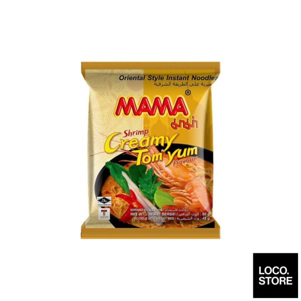 Mama Instant Noodle Shrimp Creamy Tom Yum 70g X 5 Sale