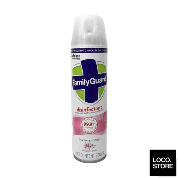 Family Guard Disinfectant Spray Fresh Floral 280ml For Discount