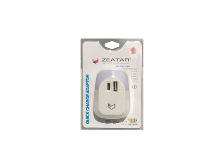 Zeatar Quick Charge Adaptor Led Dim Light Sale