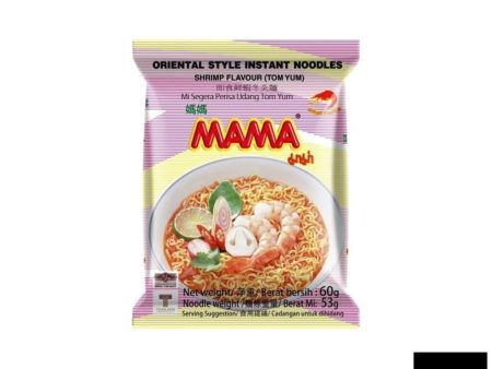 Mama Instant Noodle Shrimp Tom Yum 60G Sale