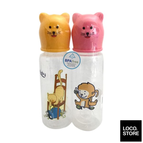 Joybaby Bottle Value Pack Round 240ml X 2 Cat Hood For Discount