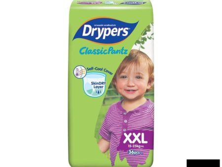 Drypers ClassicPantz XXL Mega 36s Online Hot Sale