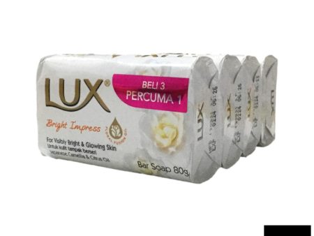 Lux Bright Impress Bar Soap 4X70G Sale