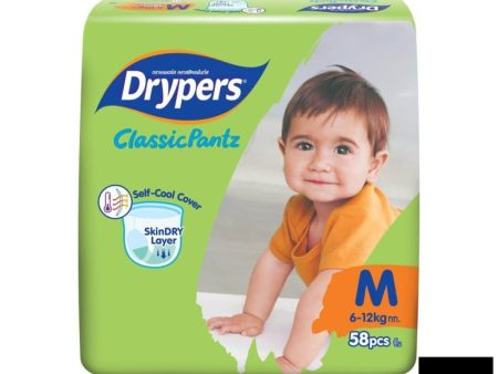 Drypers ClassicPantz M Mega  58s Discount