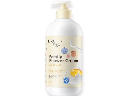 BzuBzu Family Shower Cream Milk+Silk 800ML Cheap