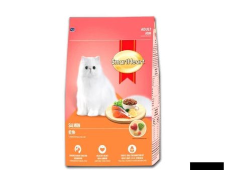 Smart Heart Adult Cat Food Salmon 3kg Online now