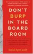 Don t Burp In The Board Room Discount