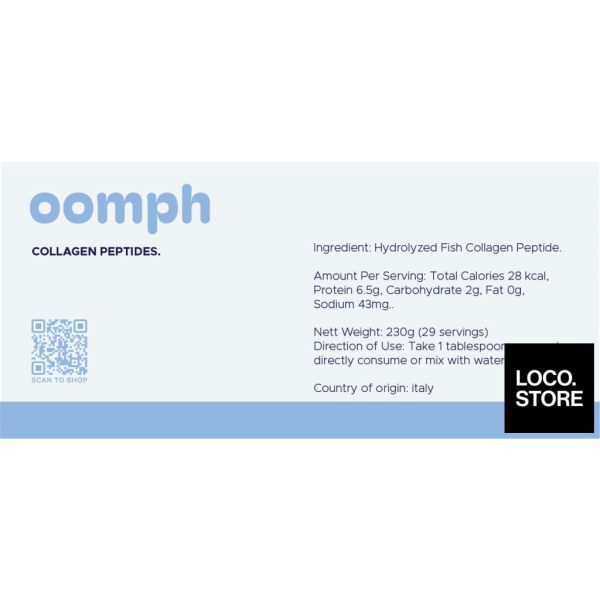 OOMPH Collagen Peptides 230g Hot on Sale