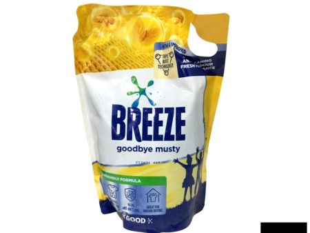 Breeze Liquid Goodbye Musty (Refill Pack) 1.5kg Cheap