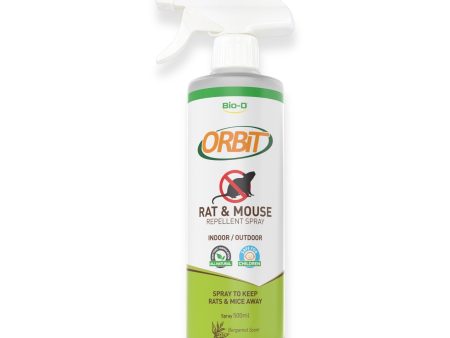 Bio-D Orbit Rat & Mouse Repellent Spray 500ml Bergamot Supply