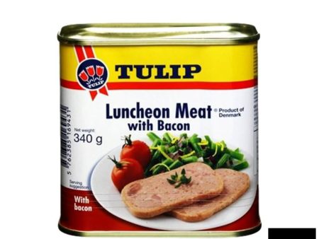 Tulip Pork Luncheon With Bacon 340g Hot on Sale