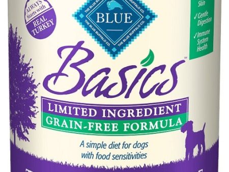 Blue Buffalo Basics Grain Free LID Turkey and Potato Recipe Adult Canned Dog Food For Cheap