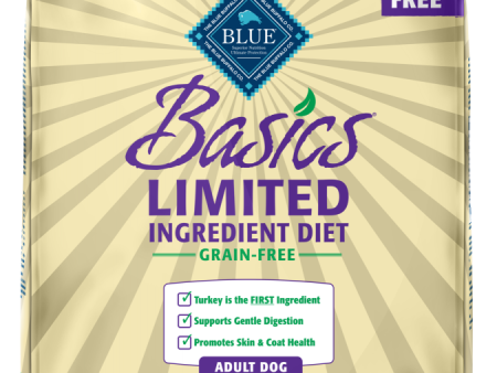 Blue Buffalo Basics Grain Free Adult Turkey and Potato Dry Dog Food Supply