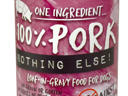 Against the Grain Nothing Else Grain Free One Ingredient 100% Pork Canned Dog Food Hot on Sale