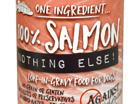 Against the Grain Nothing Else Grain Free One Ingredient 100% Salmon Canned Dog Food Fashion