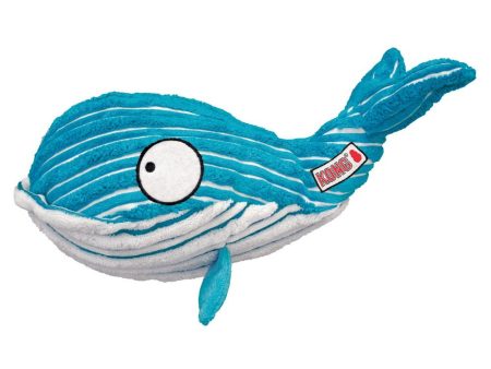 KONG CuteSeas Whale Crinkle Dog Toy Supply