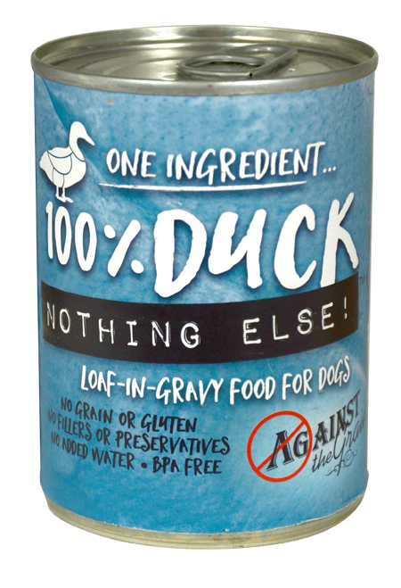 Against the Grain Nothing Else Grain Free One Ingredient 100% Duck Canned Dog Food Sale