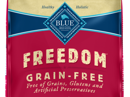 Blue Buffalo Freedom Grain-Free Adult Beef Recipe Dry Dog Food For Discount