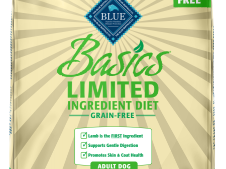 Blue Buffalo Basics Grain Free Adult Lamb & Potato Recipe Dry Dog Food For Discount