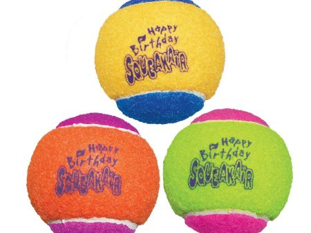 KONG AirDog Squeakair Birthday Balls Dog Toy Online now