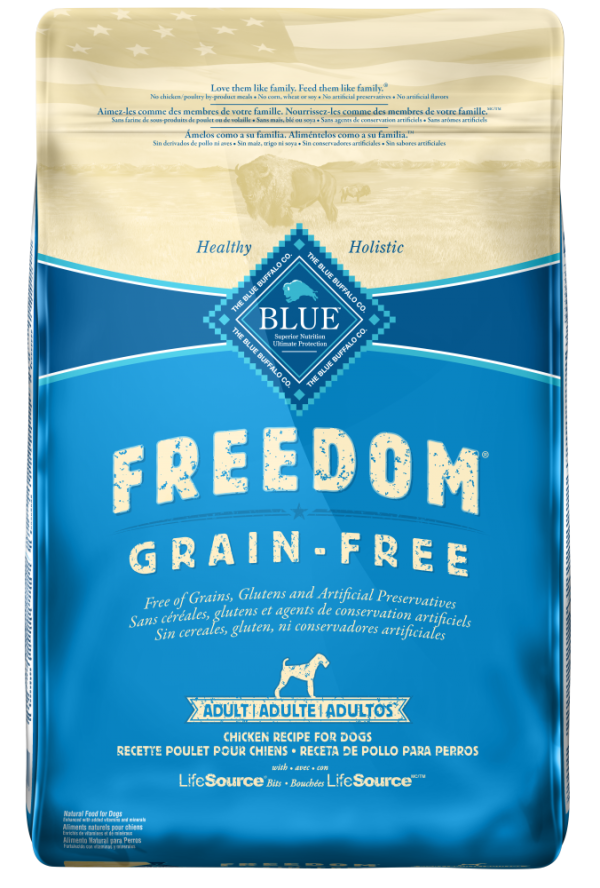 Blue Buffalo Freedom Grain Free Chicken Recipe Adult Dry Dog Food Cheap