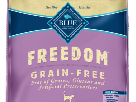 Blue Buffalo Freedom Grain Free Indoor Chicken Recipe Dry Cat Food Online Hot Sale