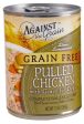 Against the Grain Pulled Chicken in Gravy Canned Dog Food Sale