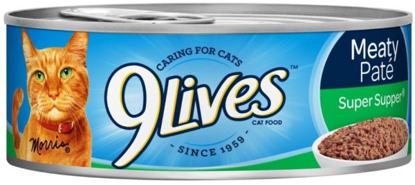 9 Lives Meaty Pate Super Supper Canned Cat Food Online Hot Sale