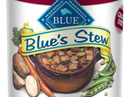 Blue Buffalo Blue s Hearty Beef Stew Canned Dog Food Online now